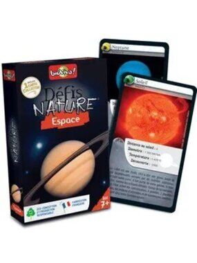 Bioviva Défis Nature - Espace -French Card Game New Sealed Ages 7+
